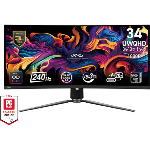 【MSI】MPG 341CQPX QD-OLEDの製品画像