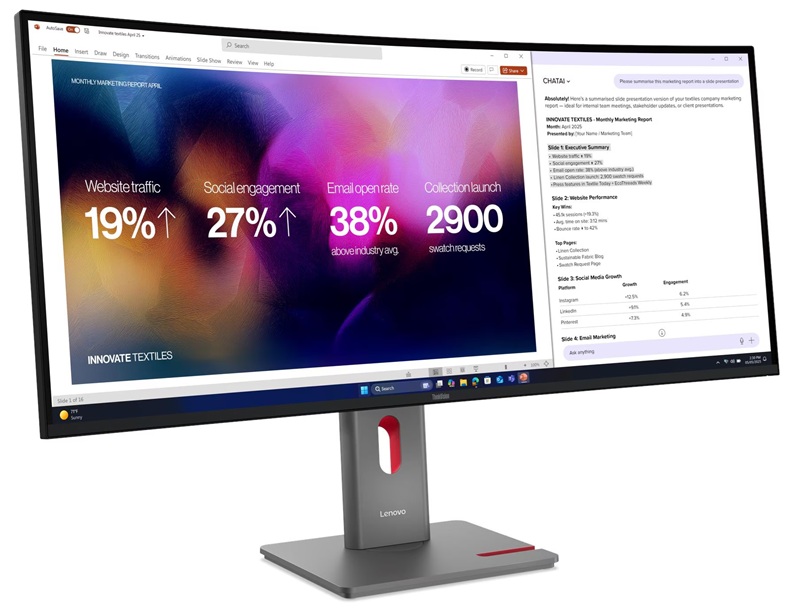 【Lenovo】ThinkVision P40WD-40の製品画像