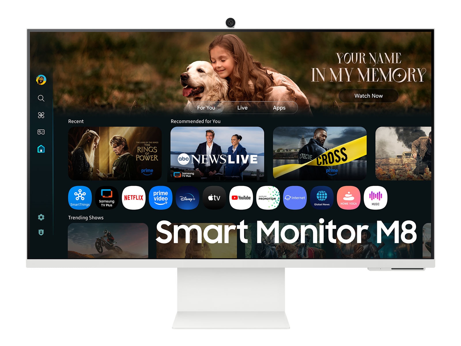 【Samsung】Samsung Smart Monitor M8の製品画像