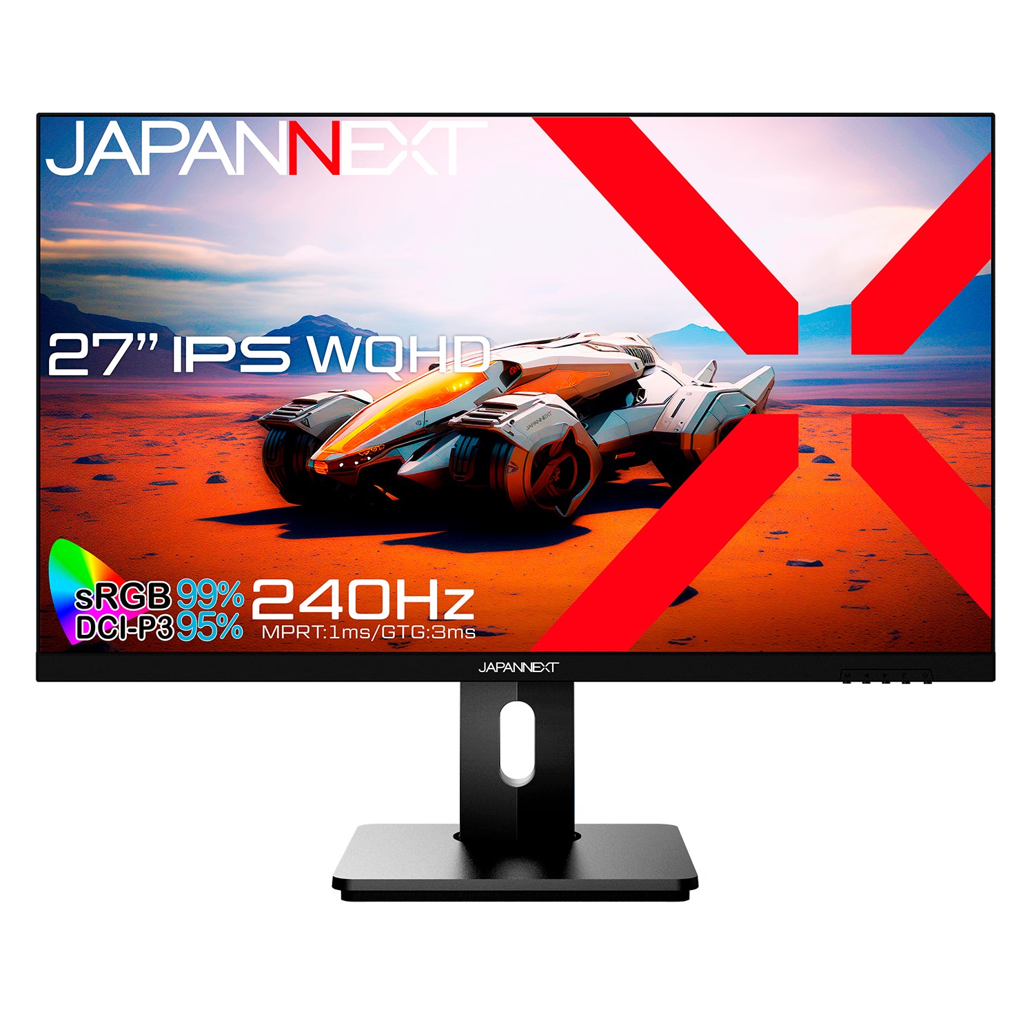 【JAPANNEXT】JN-27IPS240WQHDR-HSPの製品画像
