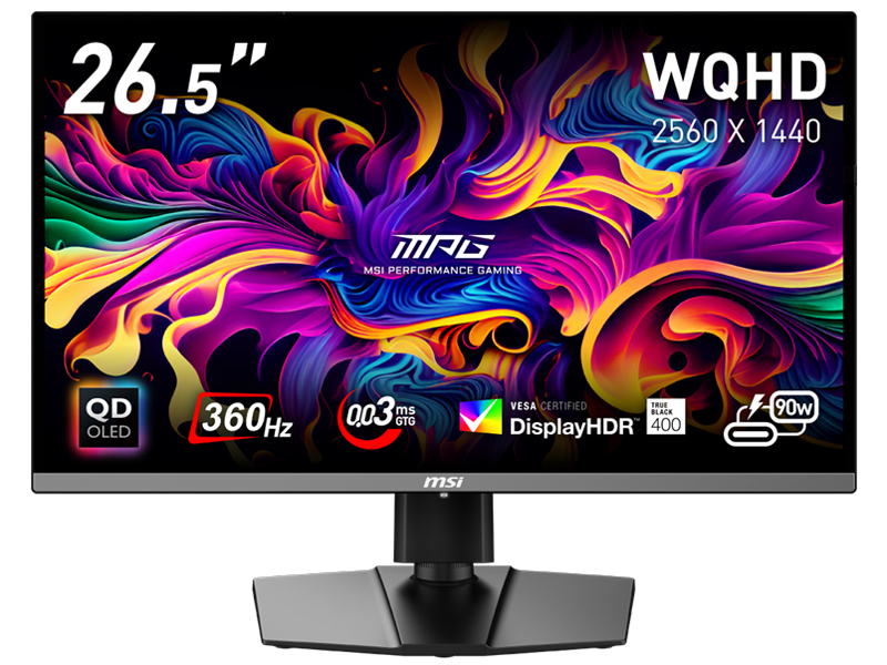 【MSI】MPG 271QRX QD-OLEDの製品画像