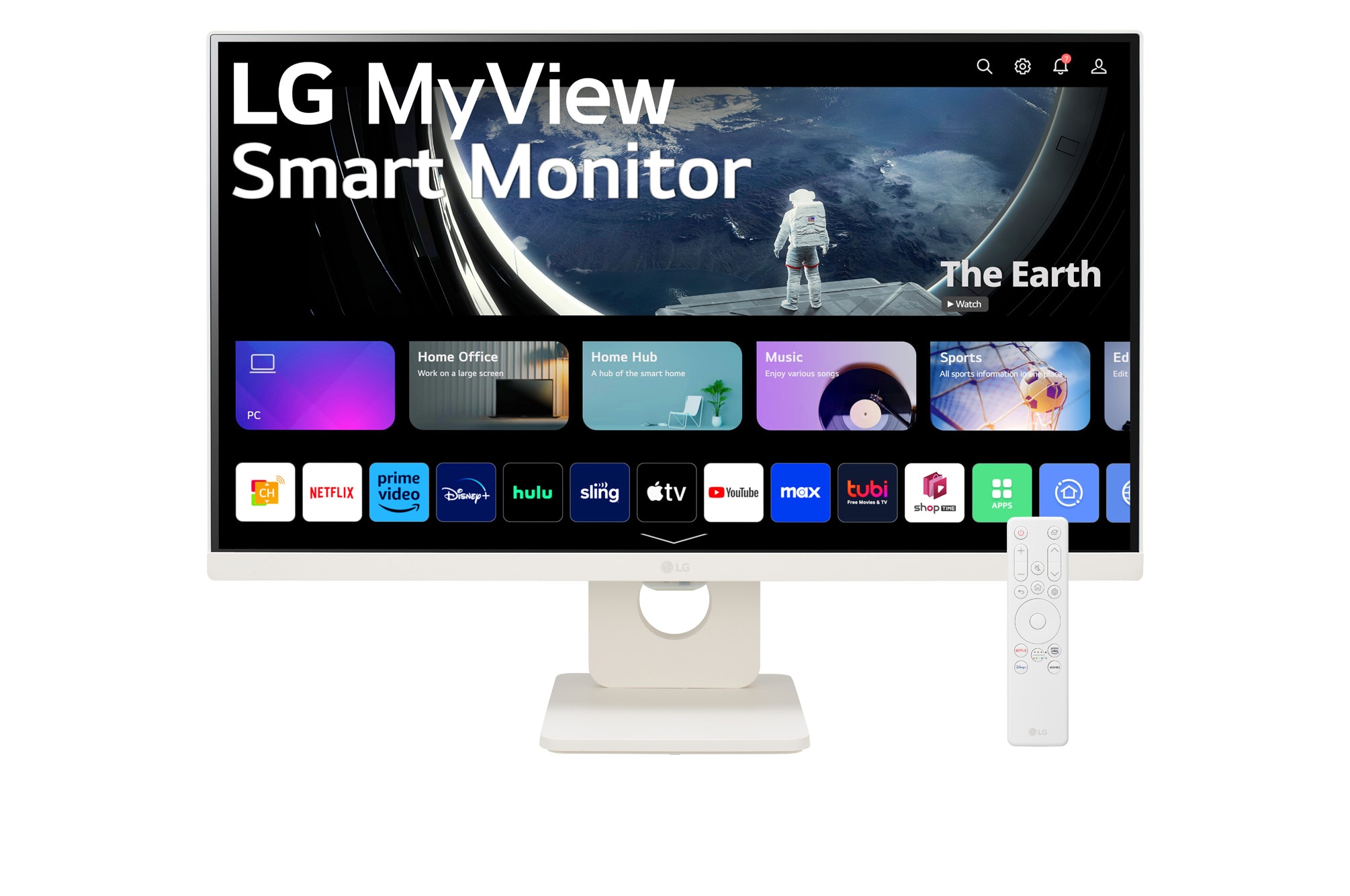 【LG】LG MyView Smart Monitor 25SR50F-Wの製品画像