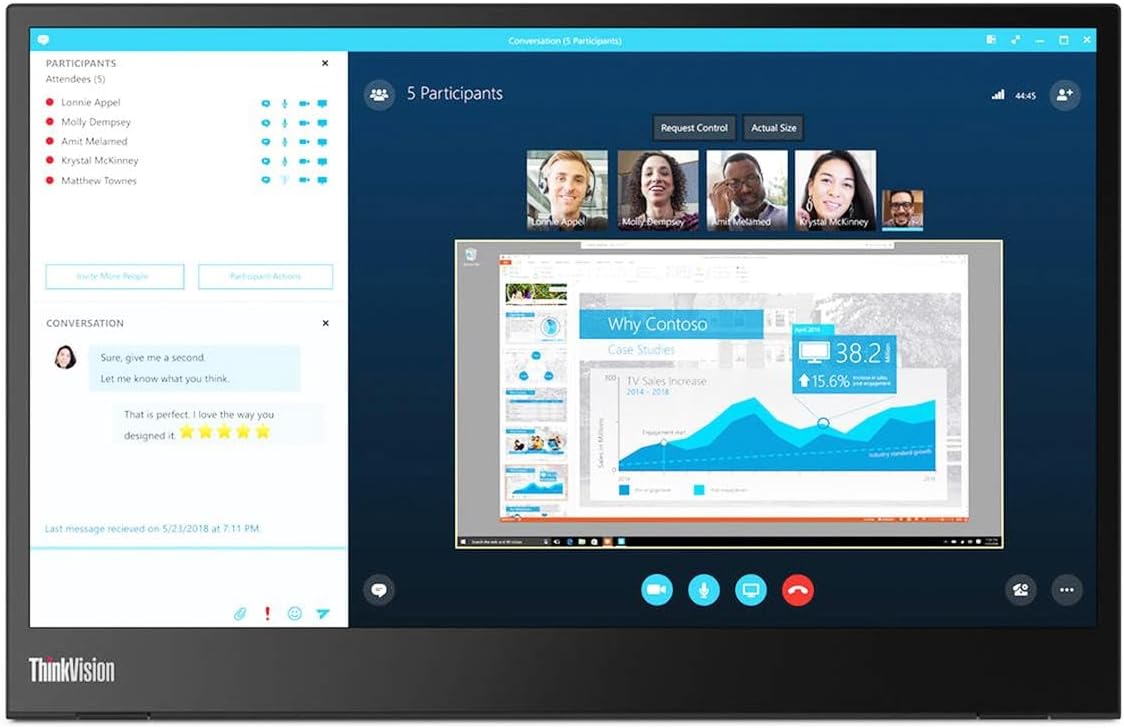 【Lenovo】ThinkVision M14の製品画像