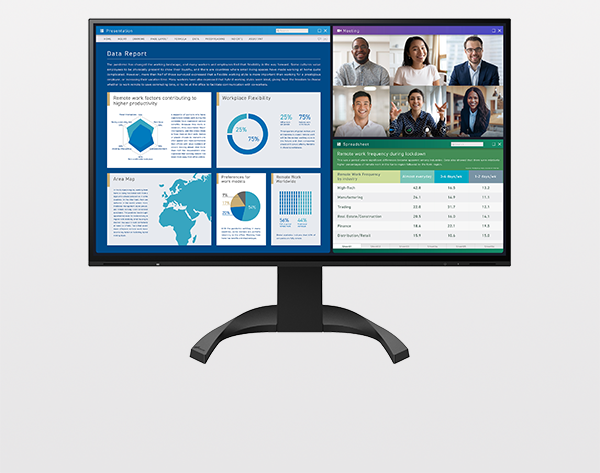 【EIZO】FlexScan EV2740X-BKの製品画像