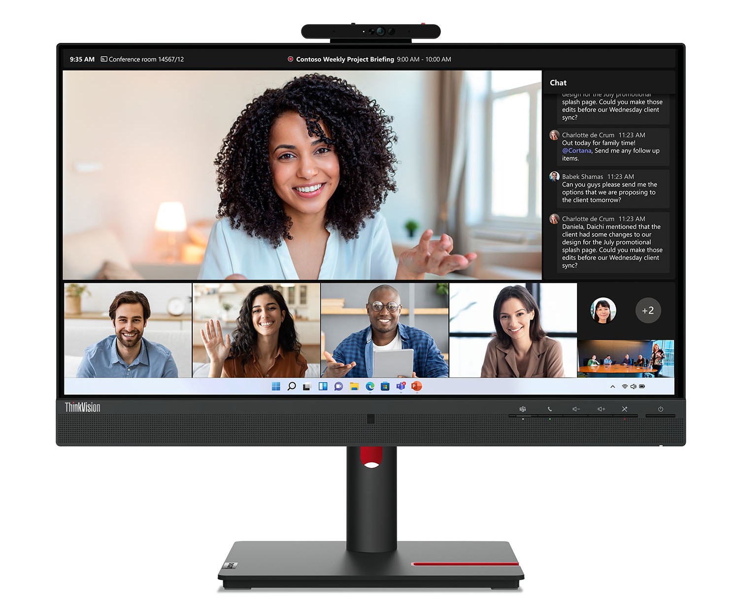 【Lenovo】ThinkVision T24mv-30の製品画像