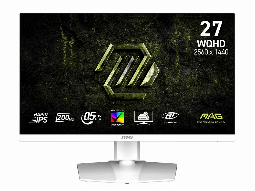 【MSI】MAG 274QRFW E20の製品画像