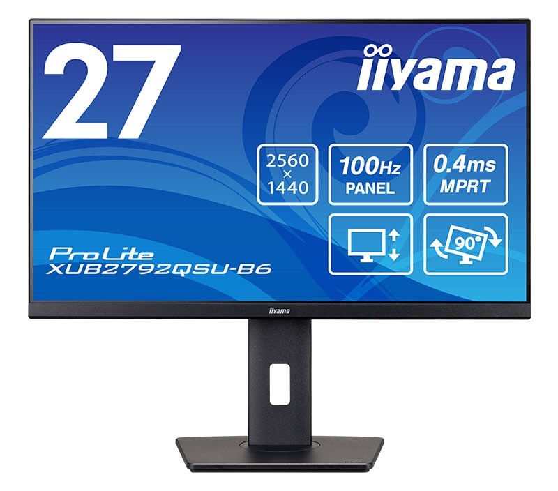 【iiyama】ProLite XUB2792QSU-B6の製品画像
